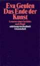 Cover: Das Ende der Kunst Cover: Das Ende der Kunst
