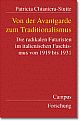 Cover: Von der Avantgarde zum Traditionalismus