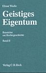Cover: Geistiges Eigentum Cover: Geistiges Eigentum