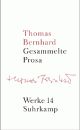 Cover: Gesammelte Prosa