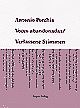 Cover: Voces abandonadas / Verlassene Stimmen Cover: Voces abandonadas / Verlassene Stimmen