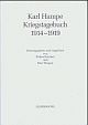 Cover: Kriegstagebuch 1914 - 1919