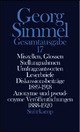 Cover: Georg Simmel: Gesamtausgabe in 24 Bänden. Band 17