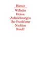 Cover: Wilhelm Heinse: Die Aufzeichnungen Cover: Wilhelm Heinse: Die Aufzeichnungen