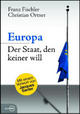 Cover: Europa - Der Staat, den keiner will