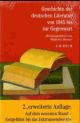 Cover: Geschichte der deutschen Literatur von 1945 bis zur Gegenwart
