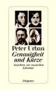 Cover: Genauigkeit und Kürze