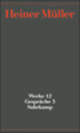 Cover: Heiner Müller: Werke 12 Cover: Heiner Müller: Werke 12
