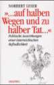 Cover: `...auf halben Wegen und zu halber Tat...` Cover: `...auf halben Wegen und zu halber Tat...`