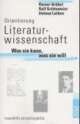 Cover: Orientierung Literaturwissenschaft