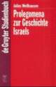 Cover: Prolegomena zur Geschichte Israels