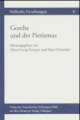 Cover: Goethe und der Pietismus Cover: Goethe und der Pietismus