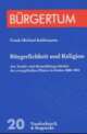 Cover: Bürgerlichkeit und Religion