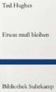 Cover: Etwas muss bleiben