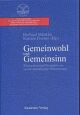 Cover: Gemeinwohl und Gemeinsinn Cover: Gemeinwohl und Gemeinsinn