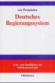 Cover: Deutsches Regierungssystem