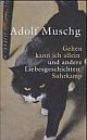 Cover: Gehen kann ich allein