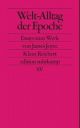 Cover: Welt-Alltag der Epoche Cover: Welt-Alltag der Epoche