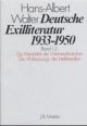 Cover: Deutsche Exilliteratur 1933-1950