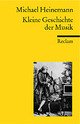 Cover: Kleine Geschichte der Musik