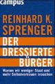 Cover: Der dressierte Bürger Cover: Der dressierte Bürger