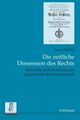 Cover: Die zeitliche Dimension des Rechts Cover: Die zeitliche Dimension des Rechts