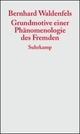 Cover: Grundmotive einer Phänomenologie des Fremden