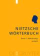 Cover: Nietzsche-Wörterbuch