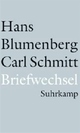 Cover: Hans Blumenberg / Carl Schmitt: Briefwechsel