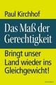 Cover: Das Maß der Gerechtigkeit