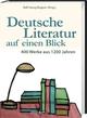 Cover: Deutsche Literatur auf einen Blick Cover: Deutsche Literatur auf einen Blick