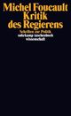 Cover: Kritik des Regierens Cover: Kritik des Regierens