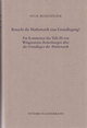 Cover: Braucht die Mathematik eine Grundlegung?