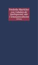 Cover: Vom Umhalsen der Sperlingswand