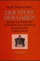 Cover: Der Stoff der Gaben