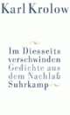 Cover: Im Diesseits verschwinden