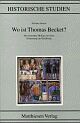 Cover: Wo ist Thomas Becket? Cover: Wo ist Thomas Becket?