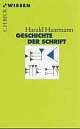 Cover: Geschichte der Schrift