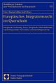 Cover: Europäisches Integrationsrecht im Querschnitt Cover: Europäisches Integrationsrecht im Querschnitt