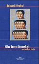 Cover: Allzu laute Einsamkeit und andere Texte