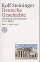 Cover: Deutsche Geschichte, Darstellung und Dokumente in vier B�nden:  Band 2, 1948-1955