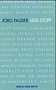 Cover: Lese-Stoff Cover: Lese-Stoff