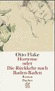Cover: Hortense oder Die Rückkehr nach Baden-Baden