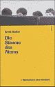 Cover: Die Stimme des Atems Cover: Die Stimme des Atems