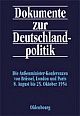 Cover: Dokumente zur Deutschlandpolitik. II. Reihe/Band 4