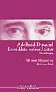 Cover: Beim Hute meiner Mutter
