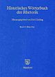 Cover: Historisches Wörterbuch der Rhetorik