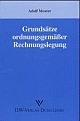 Cover: Grundsätze ordnungsgemäßer Rechnungslegung