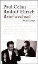 Cover: Paul Celan - Rudolf Hirsch: Briefwechsel Cover: Paul Celan - Rudolf Hirsch: Briefwechsel