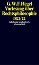 Cover: Die Philosophie des Rechts
